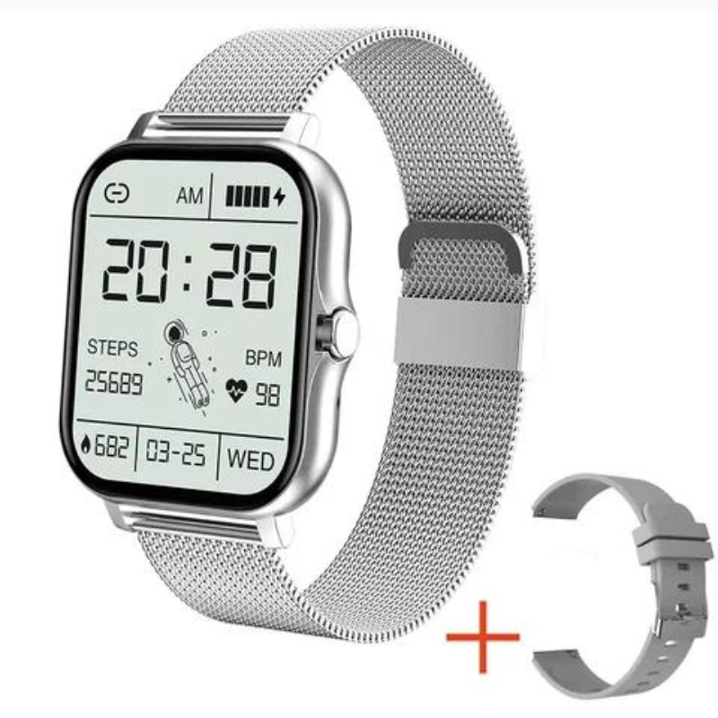 Relógio Smartwatch Ligia com 2 Pulseiras