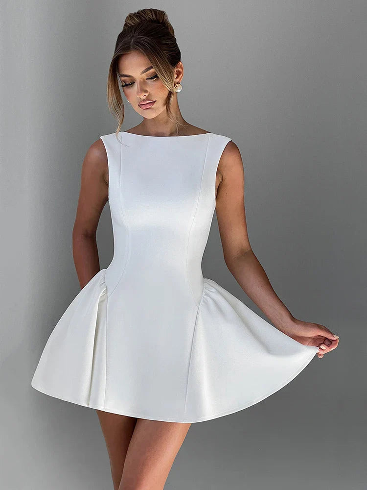 Vestido Curto Evasê Catarine