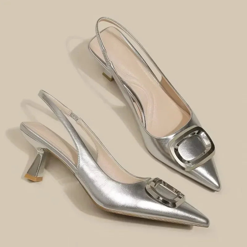 Scarpin Slingback Lumière