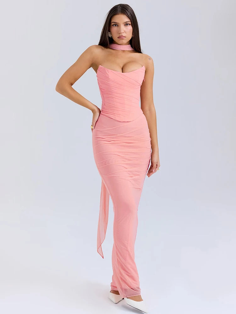 Conjunto de Saia e Corsê Afrodite Lollitaz