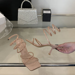 Sandália Glam Crystal Lollitaz