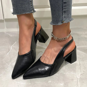 Scarpin Slingback Croco Lollitaz