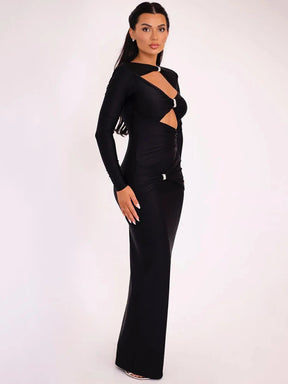 Vestido com Recortes Assimétricos Mistic Scandal