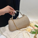 Bolsa de Brilho com 2 alças Clutch Lux Glam