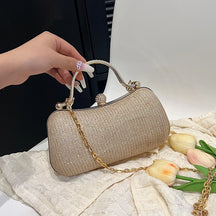 Bolsa de Brilho com 2 alças Clutch Lux Glam
