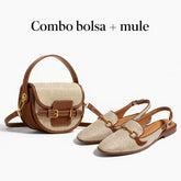 Combo Mule Amália & Bolsa Amélia Lollitaz